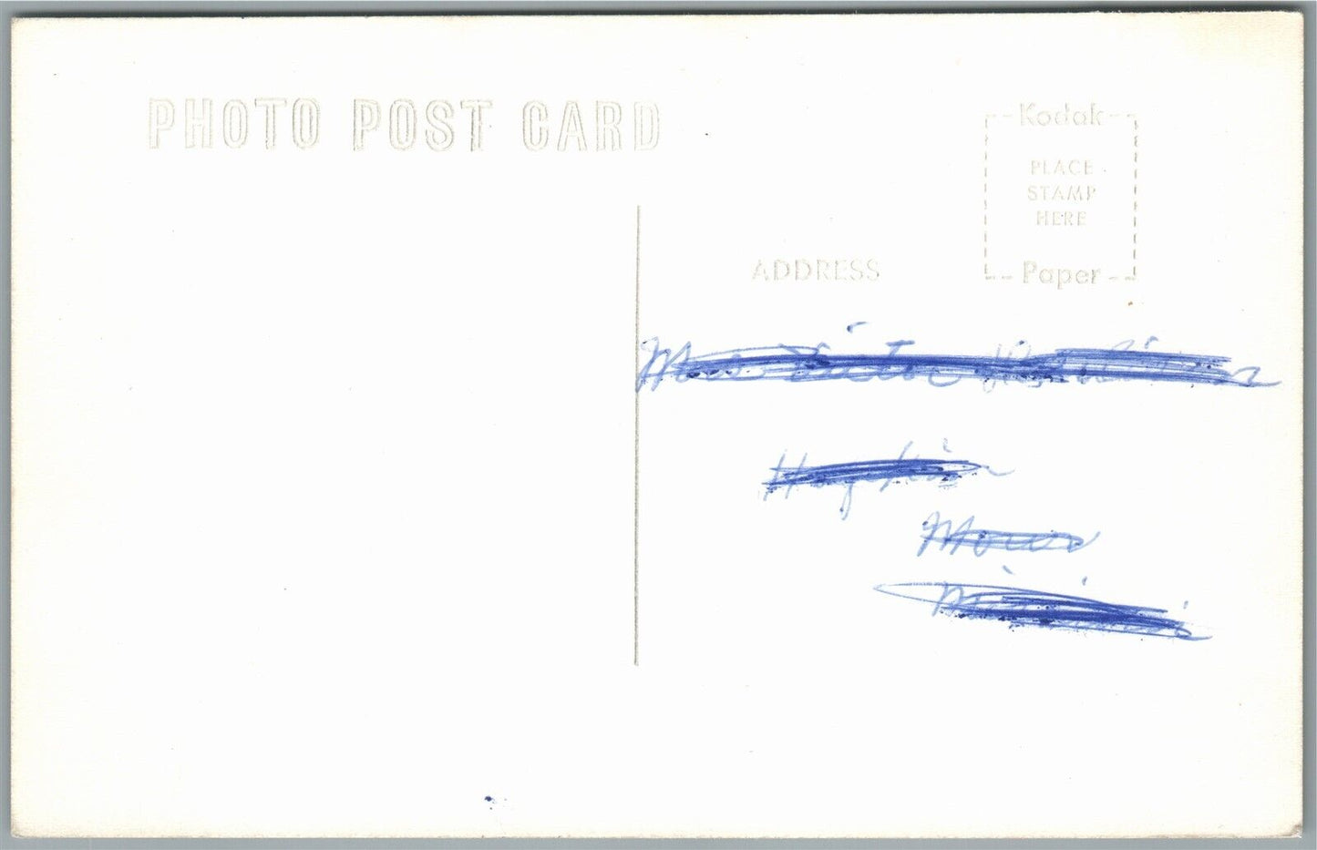 RIALTO CA FOOTHILL BLVD VINTAGE REAL PHOTO POSTCARD RPPC