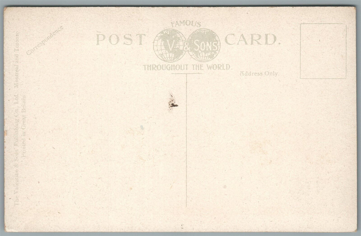 CANADA GRAND PRE NC EVANGELINE WELL & WILLOWS ANTIQUE POSTCARD