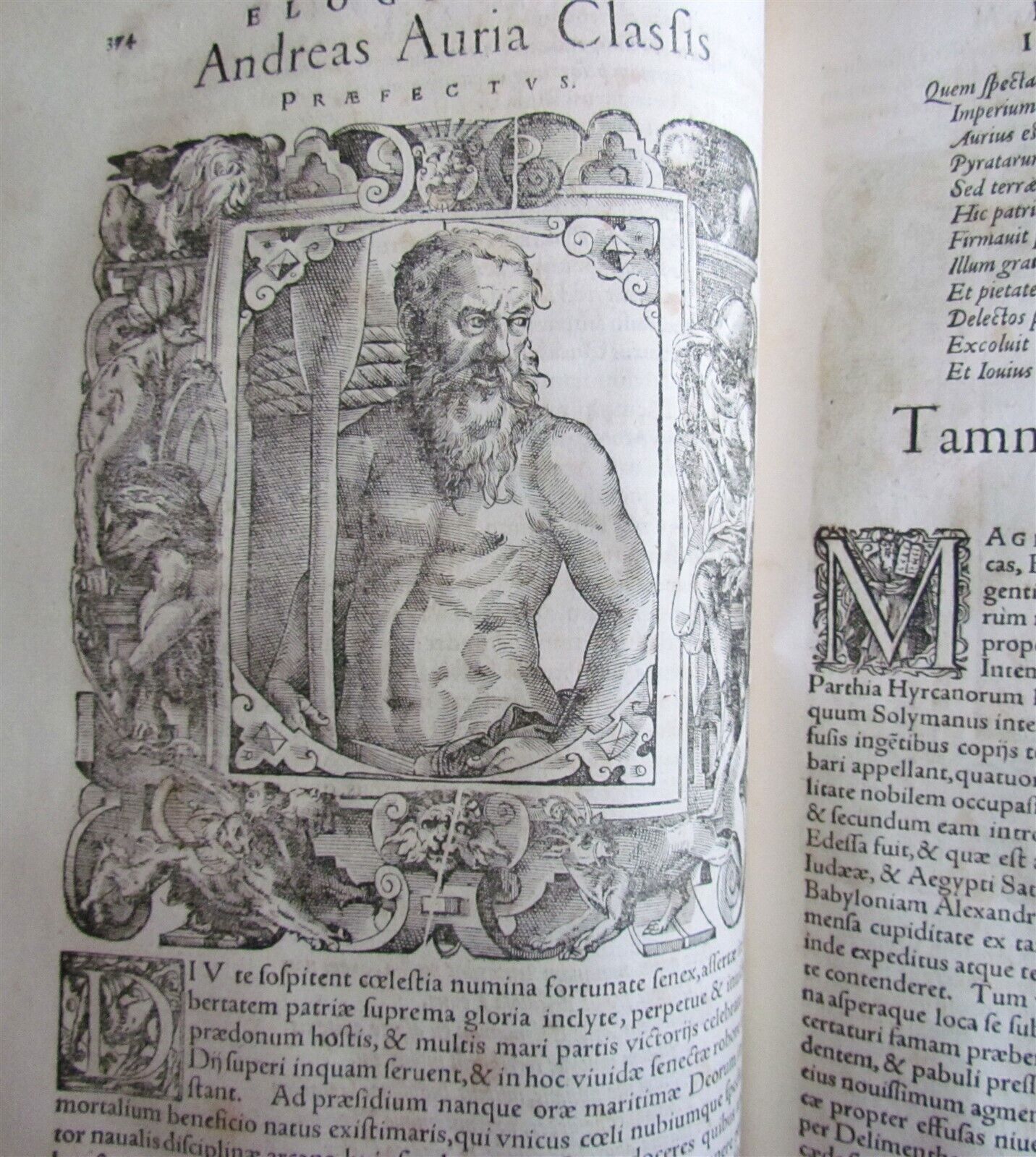 1575-1577 ELOGIA VIRORUM BELLICA VIRTUTE by Paolo Giovio ILLUSTRATED antique