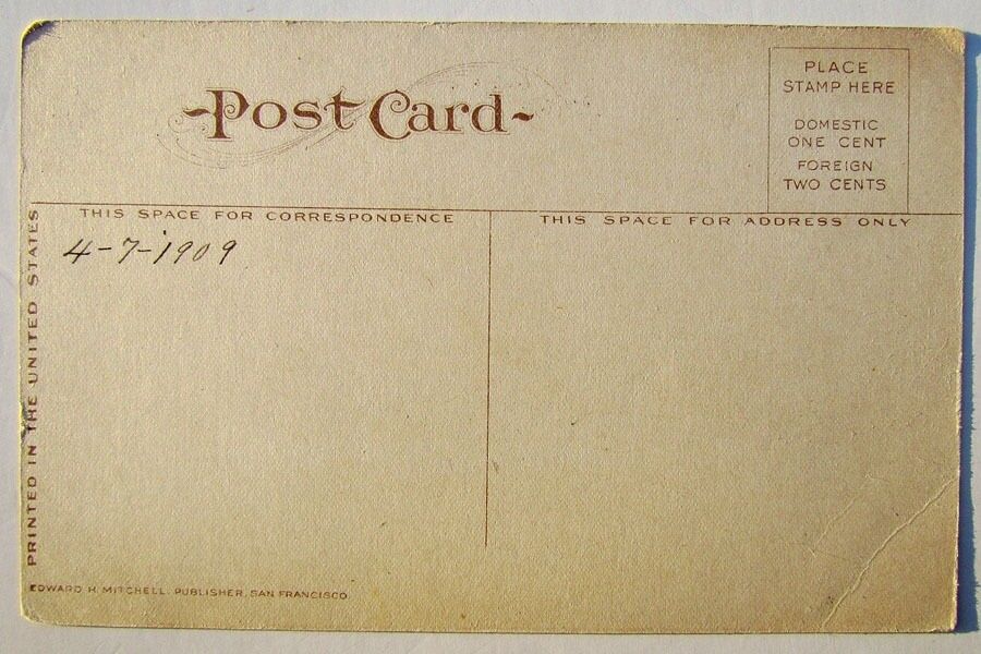 VINTAGE POSTCARD SHASTA SPRINGS STATION CALIFORNIA S.P.R.R. railroad depot train