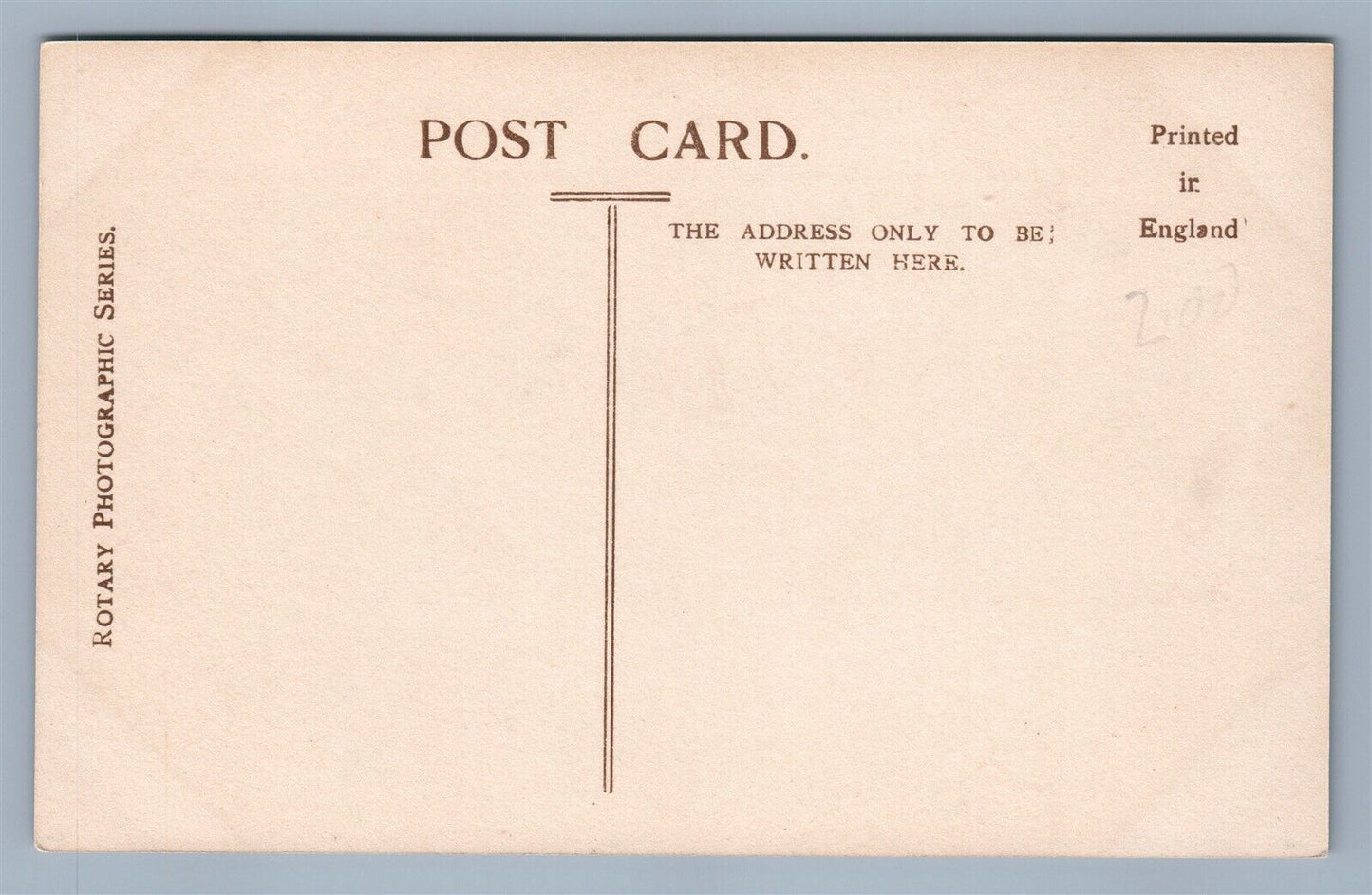 BRITISH THEATRE PLAY WOMAN IN THE CASE VINTAGE REAL PHOTO POSTCARD RPPC