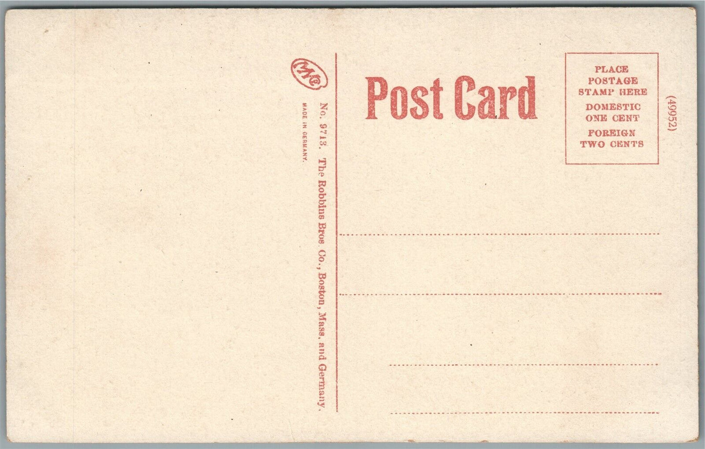 LONELY KITTEN ANTIQUE POSTCARD