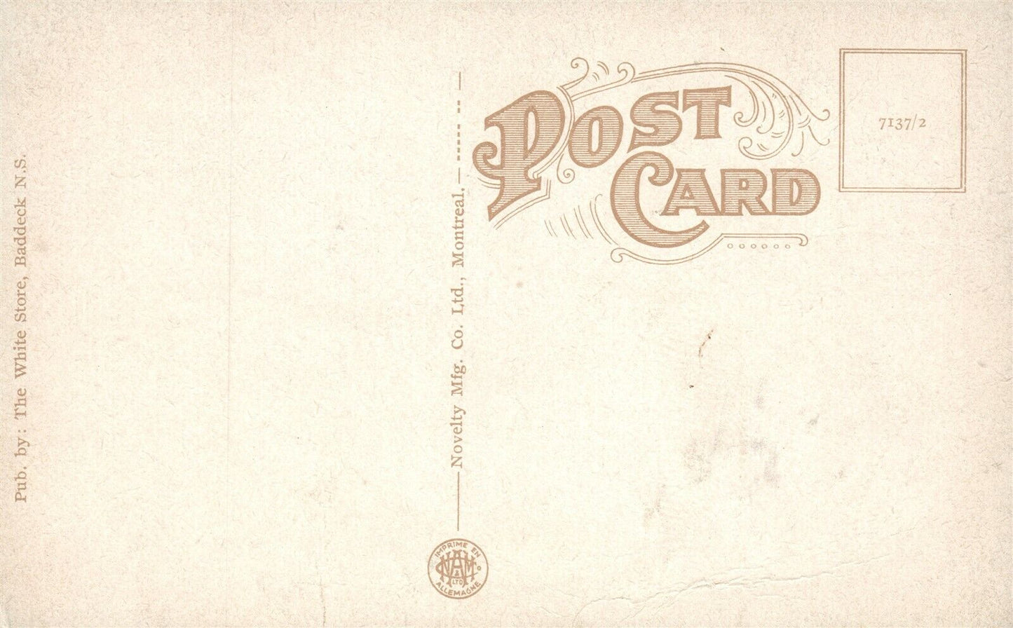 CAPE SMOKY CAPE BRETON N.S. CANADA ANTIQUE POSTCARD