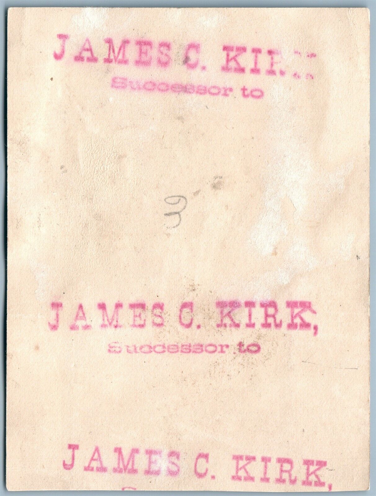 GIRL SKATING ANTIQUE ADVERTISING VICTORIAN TRADE CARD JAMES C. KIRK