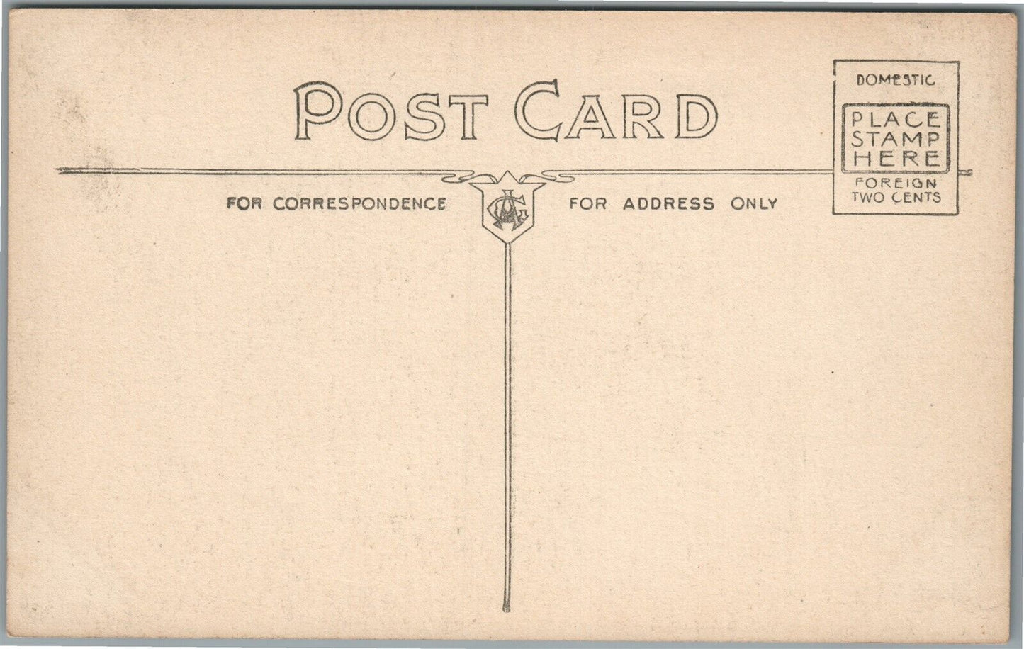 NEW HOPE PA EPISCOPAL CHURCH ANTIQUE POSTCARD