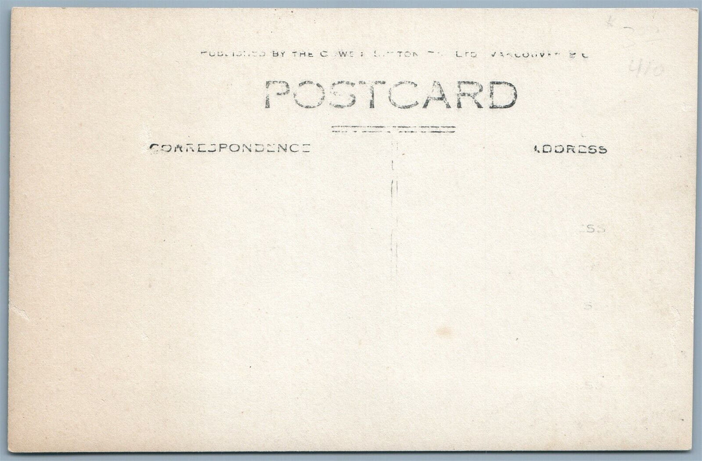 INDIAN TOTEM POLE JASPER NATIONAL PARK CANADA VINTAGE REAL PHOTO POSTCARD RPPC