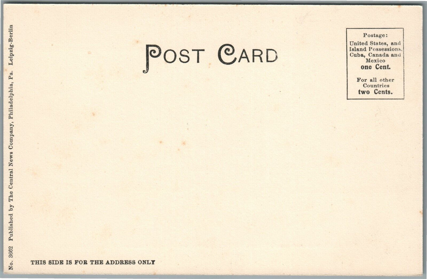 PHILADELPHIA PA THOMAS JEFFERSON HOUSE ANTIQUE POSTCARD