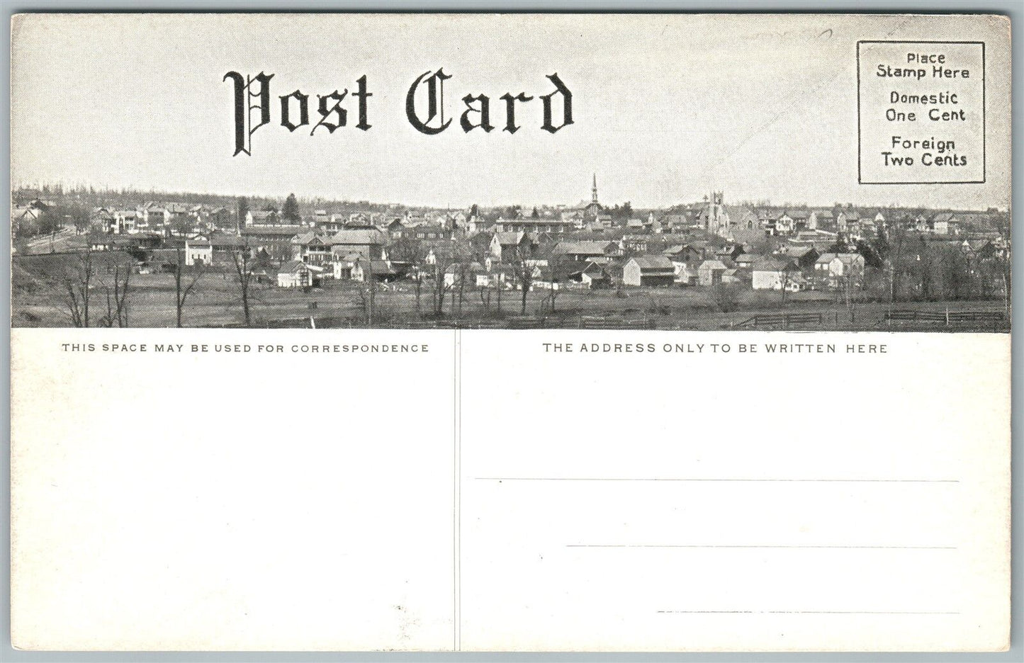 SELLERSVILLE BUCKS COUNTY PA TEMPLE AVE. SCHLICHTER RESIDENCE ANTIQUE POSTCARD