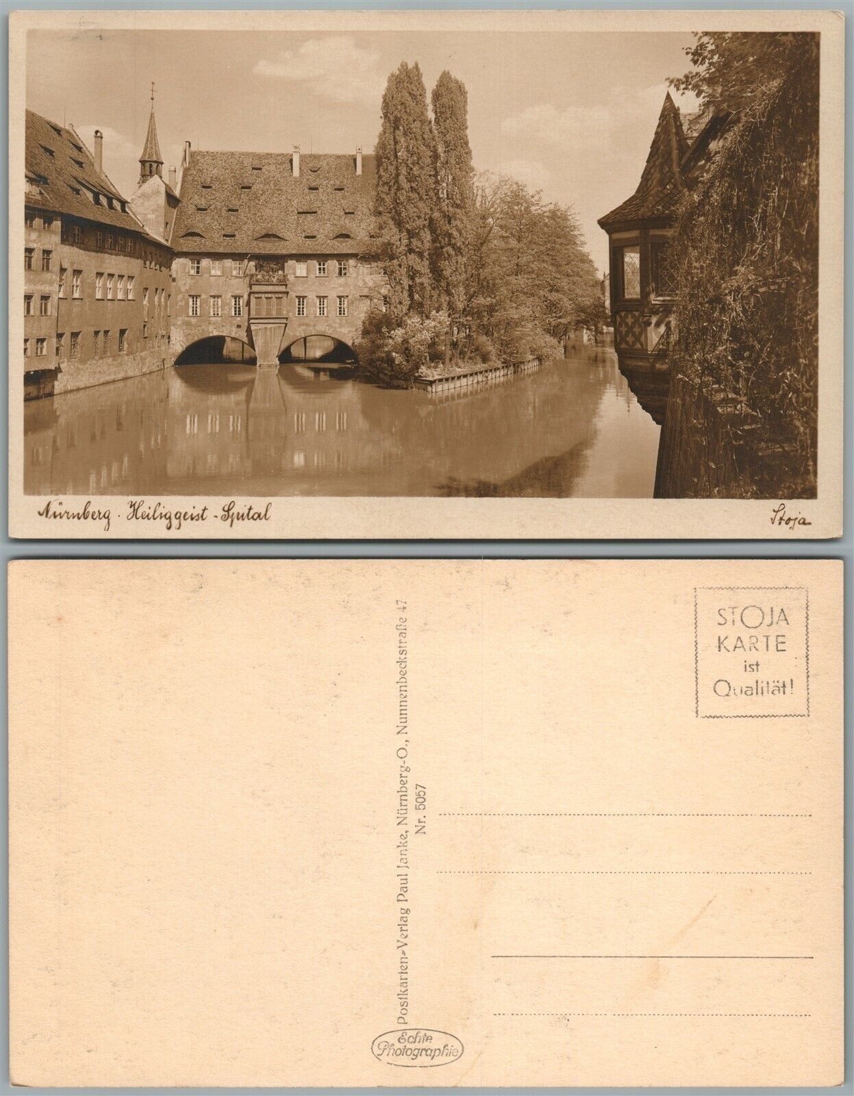 NURNBERG GERMANY ANTIQUE POSTCARD