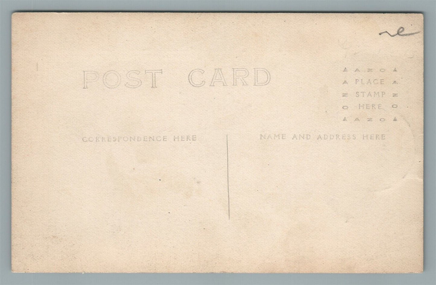 NEW WILMINGTON PA HILLSIDE ANTIQUE REAL PHOTO POSTCARD RPPC