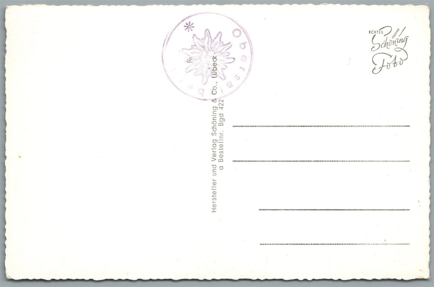 GERMANY HITLERS HAUS VINTAGE REAL PHOTO POSTCARD RPPC