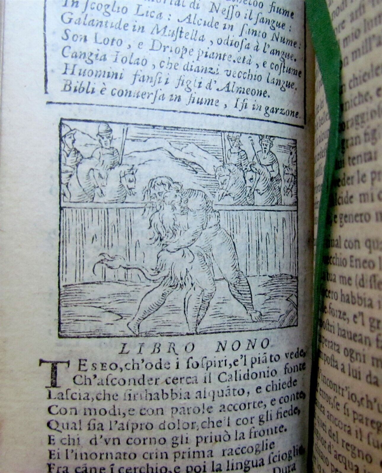 1579 LE METAMORFOSI by OVID ILLUSTRATED w/ 15 woodcuts antique RARE 16th century