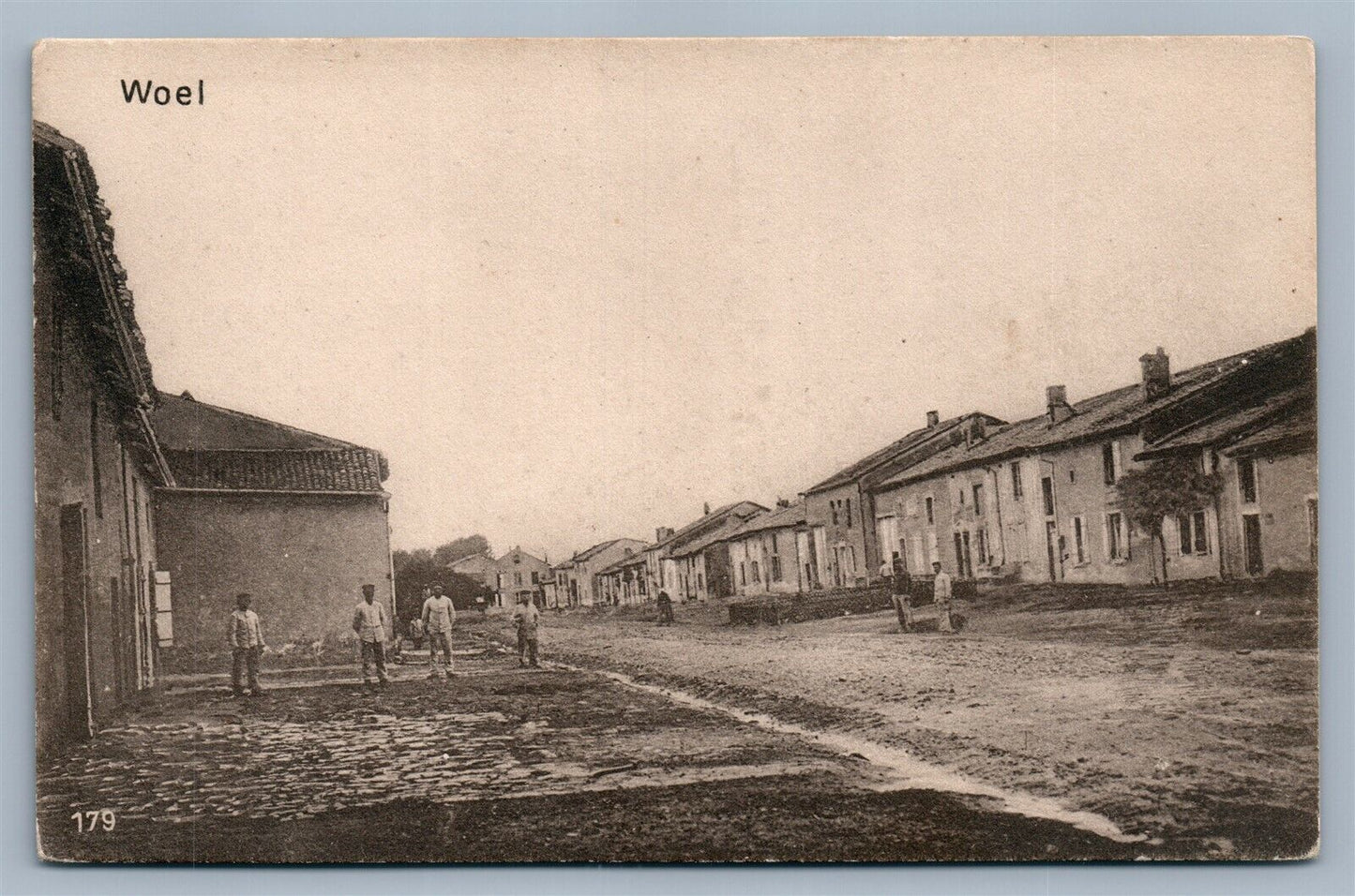 FRANCE WOEL ANTIQUE POSTCARD