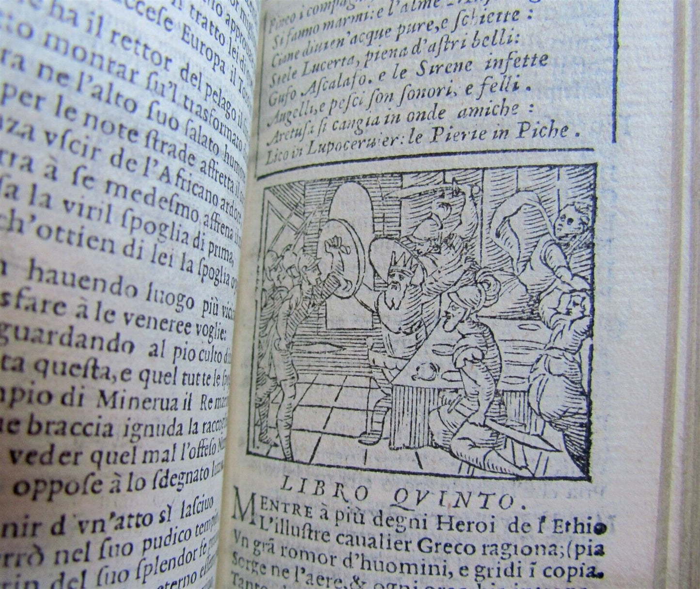 1579 LE METAMORFOSI by OVID ILLUSTRATED w/ 15 woodcuts antique RARE 16th century