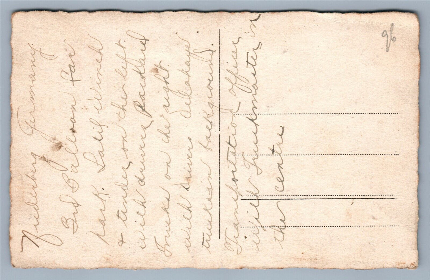 AMERICAN ARMY w/ MILITARY TRUCKS ANTIQUE REAL PHOTO POSTCARD RPPC