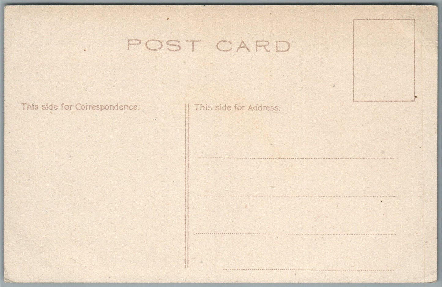 GLOVERSVILLE NY FOREST STREET ANTIQUE POSTCARD