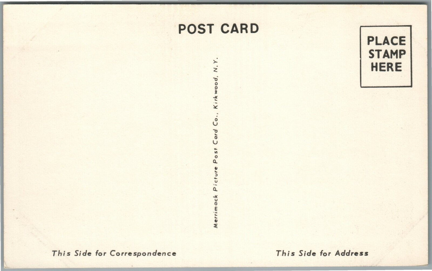 CHRISTIANA PA POST OFFICE VINTAGE POSTCARD