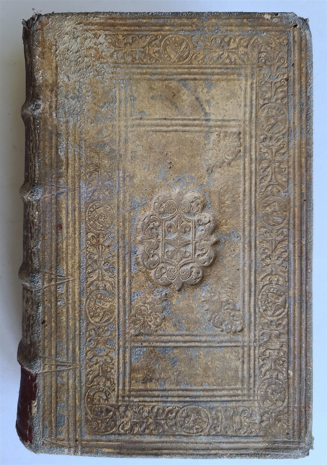 1621 SANCROS. CONCILII TRIDENTINI CANONES et DECRETA antique PIGSKIN BINDING