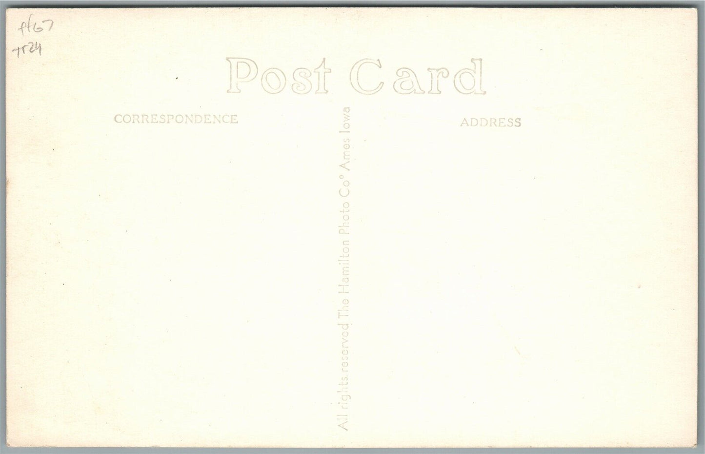 OSKALOOSA IA CONGREGATIONAL CHURCH VINTAGE REAL PHOTO POSTCARD RPPC