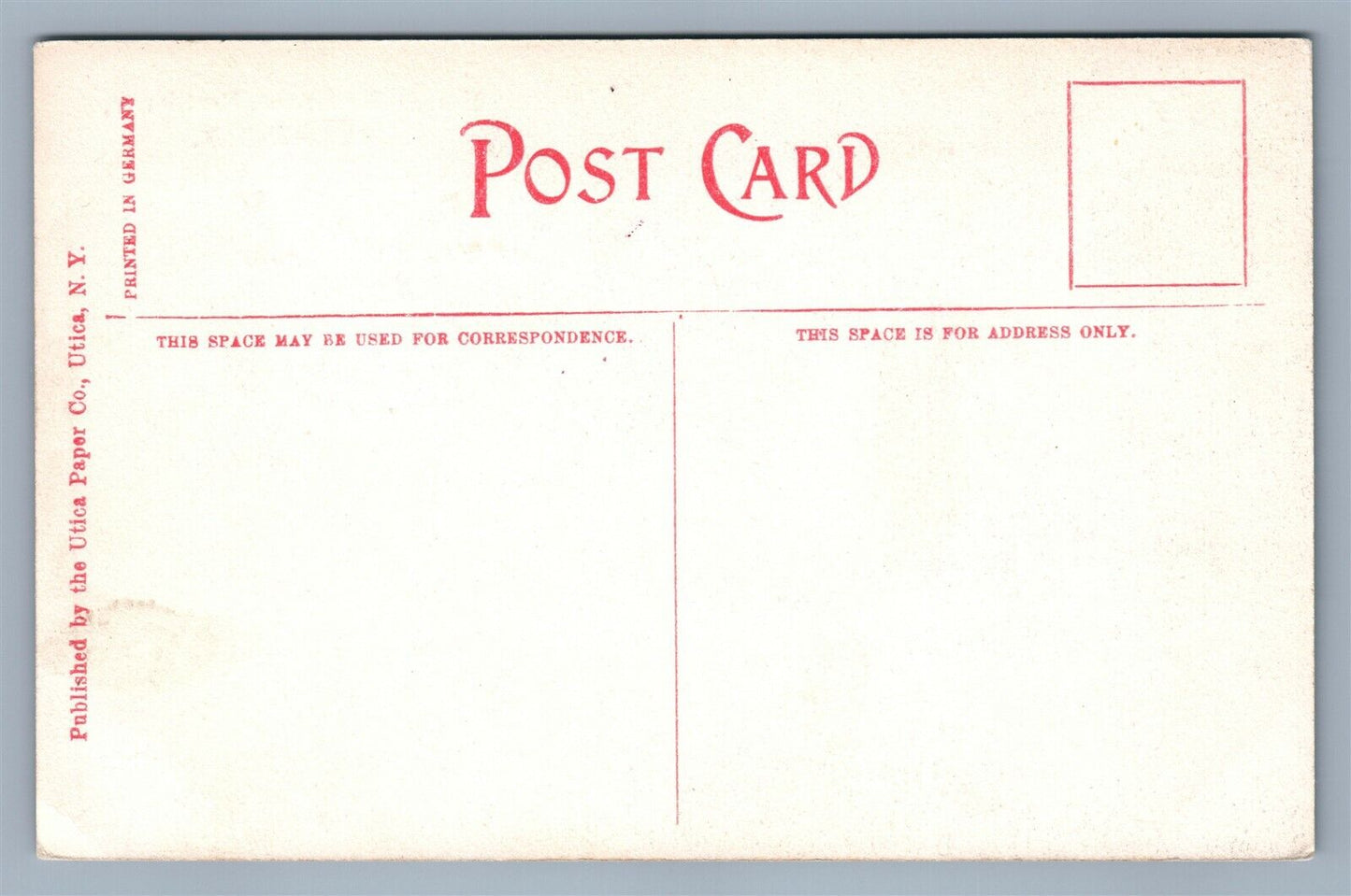 STARFORD NY HERTERLINE RESIDENCE ANTIQUE POSTCARD