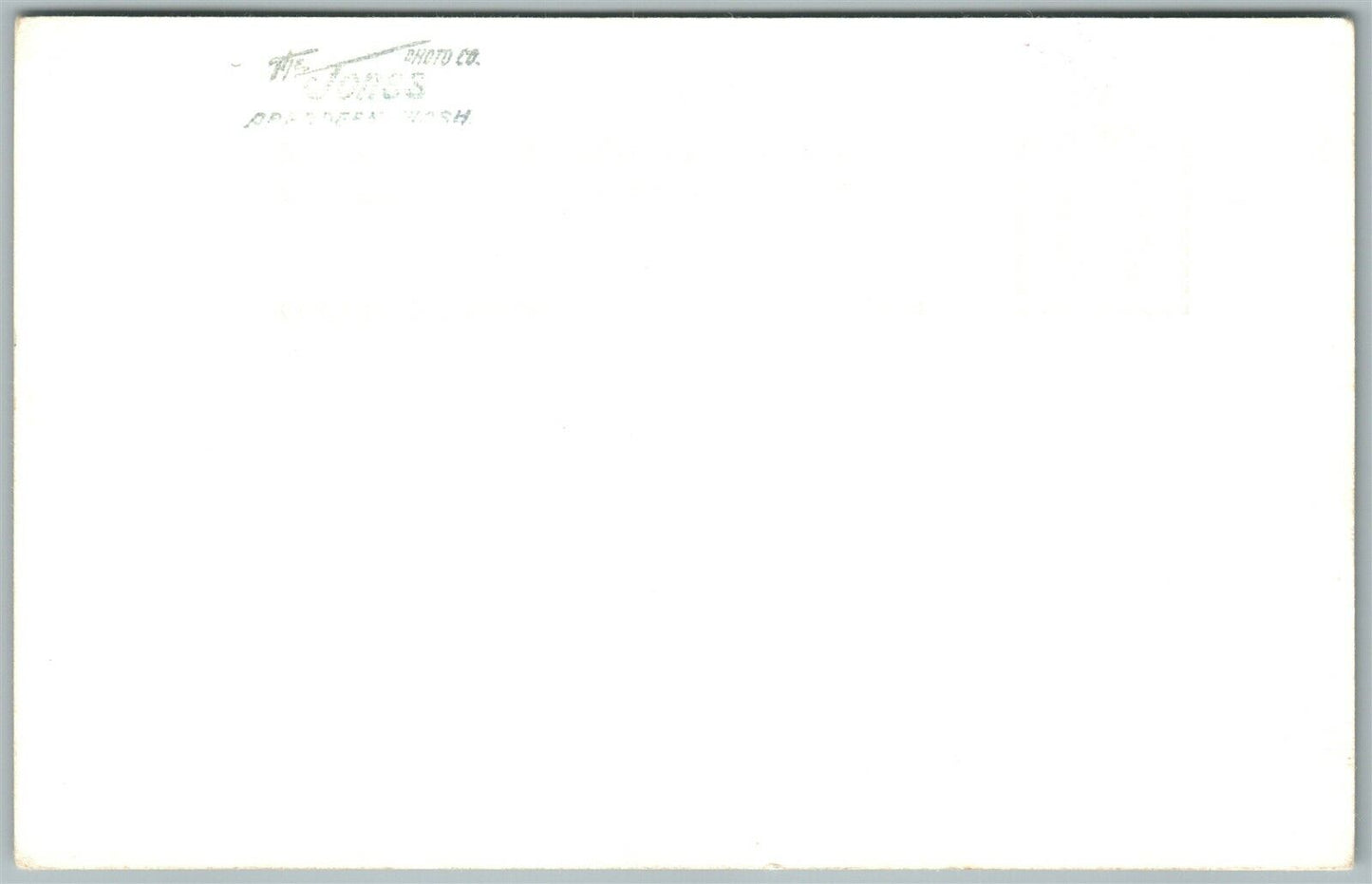 GRAYS HARBOR WA FISHING EXAGGERATED REAL PHOTO POSTCARD RPPC TROUT in TRUCK