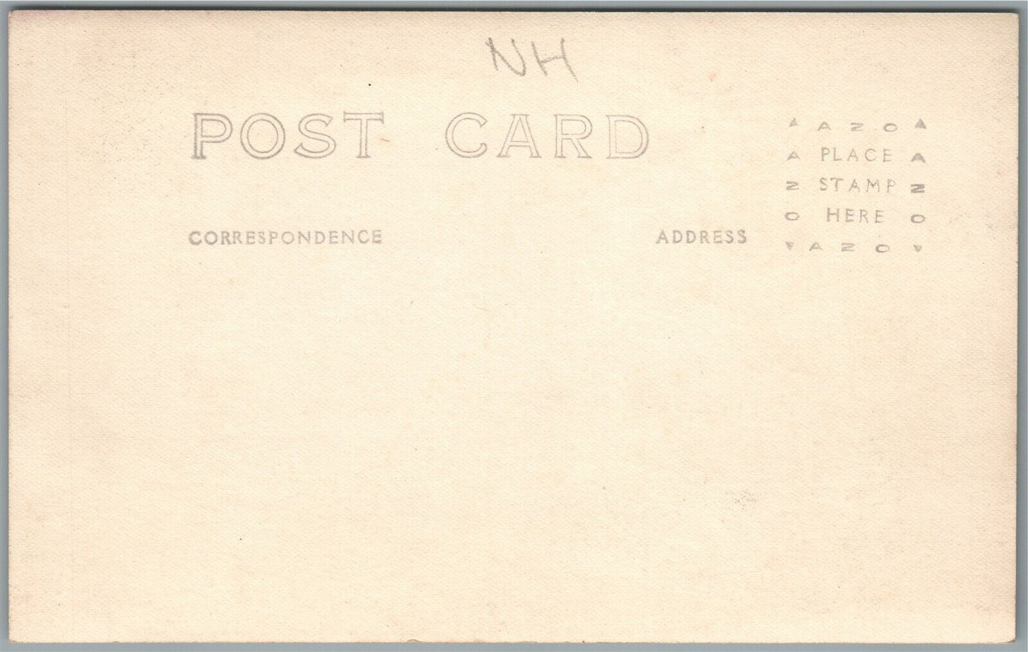 PAVILLION POLAR CAVES NH ANTIQUE REAL PHOTO POSTCARD RPPC