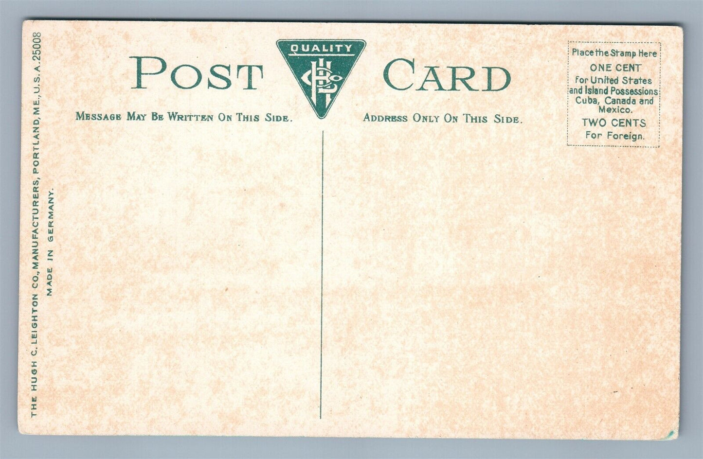 STEAMER HERCULES BATH ME ANTIQUE POSTCARD