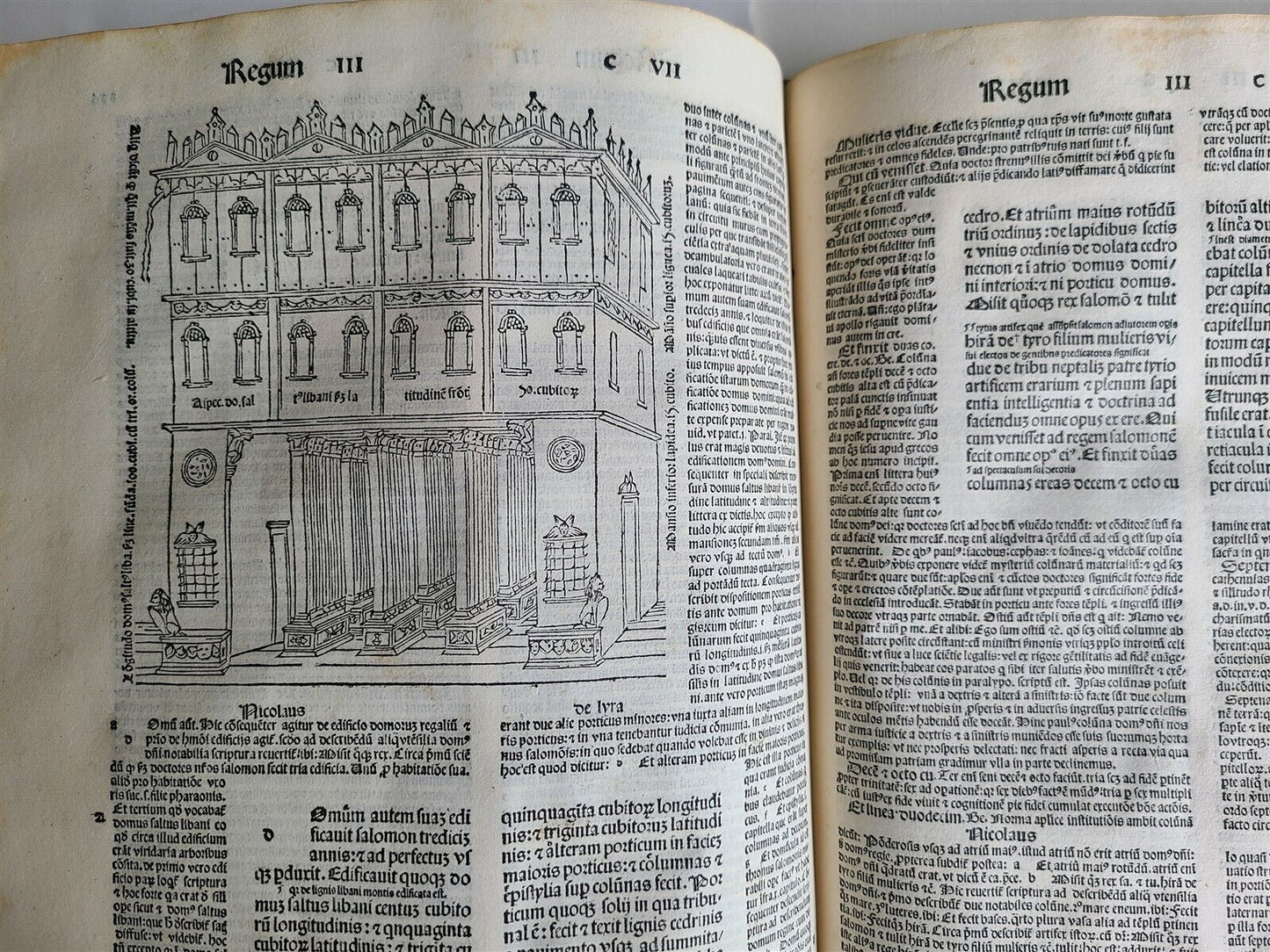 1495 INCUNABULA BIBLE 3 FOLIO VOLUMES COMPLETE antique ILLUSTRATED BIBLIA LATINA