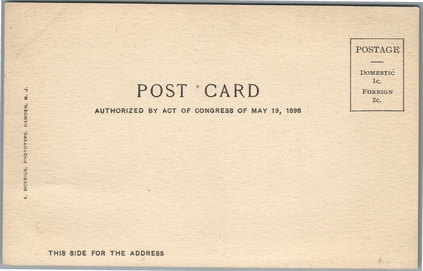 PENNINGTON NJ OLD HOTEL ANTIQUE POSTCARD