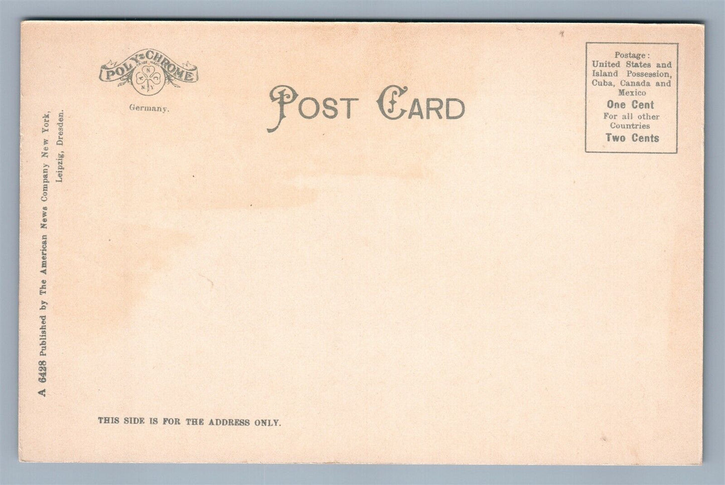 FLEMINGTON NJ MAIN STREET FROM PRESBYTERIAN CHURCH ANTIQUE POSTCARD