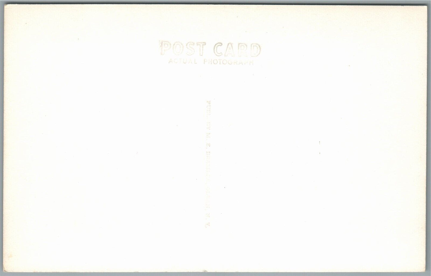 OLEAN NY EASTERN SECTION VINTAGE REAL PHOTO POSTCARD RPPC