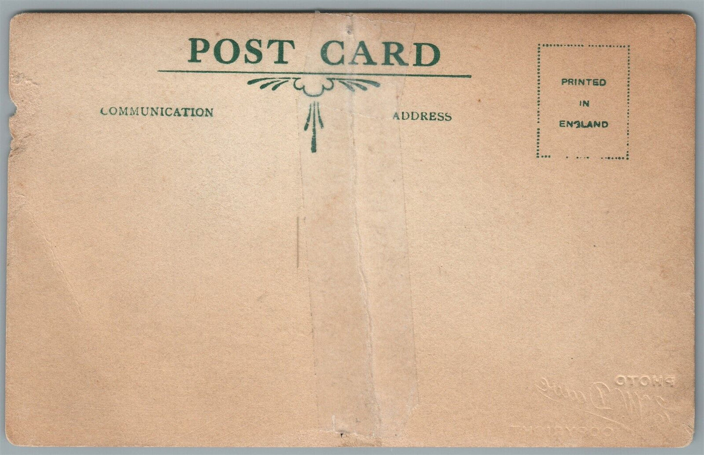 BOXING BOUT UK NAVY ANTIQUE REAL PHOTO POSTCARD RPPC