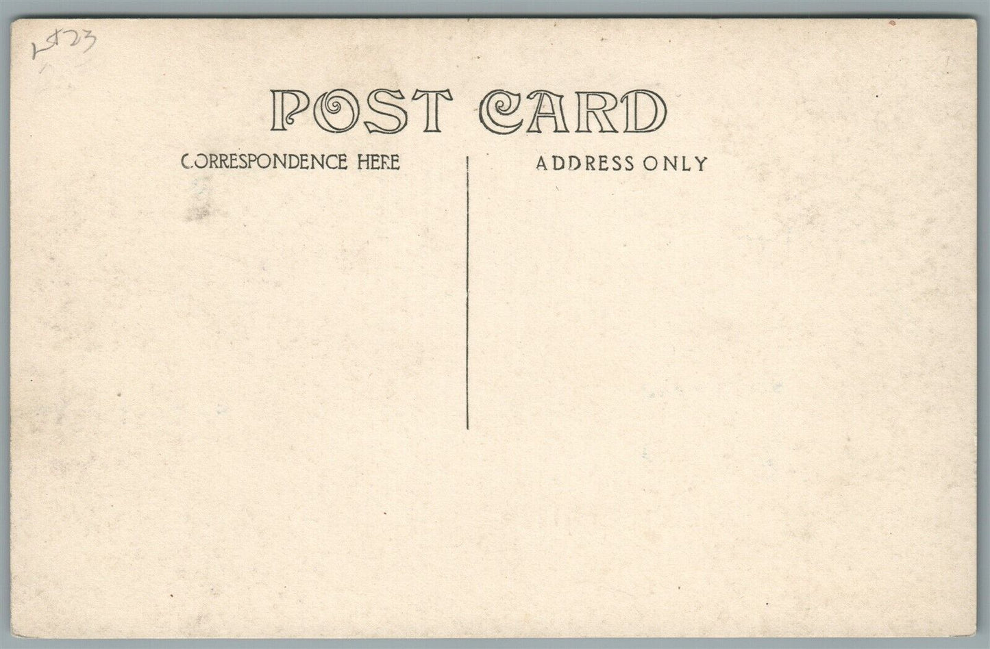 OBERLIN OH CARNEGIE LIBRARY ANTIQUE REAL PHOTO POSTCARD RPPC