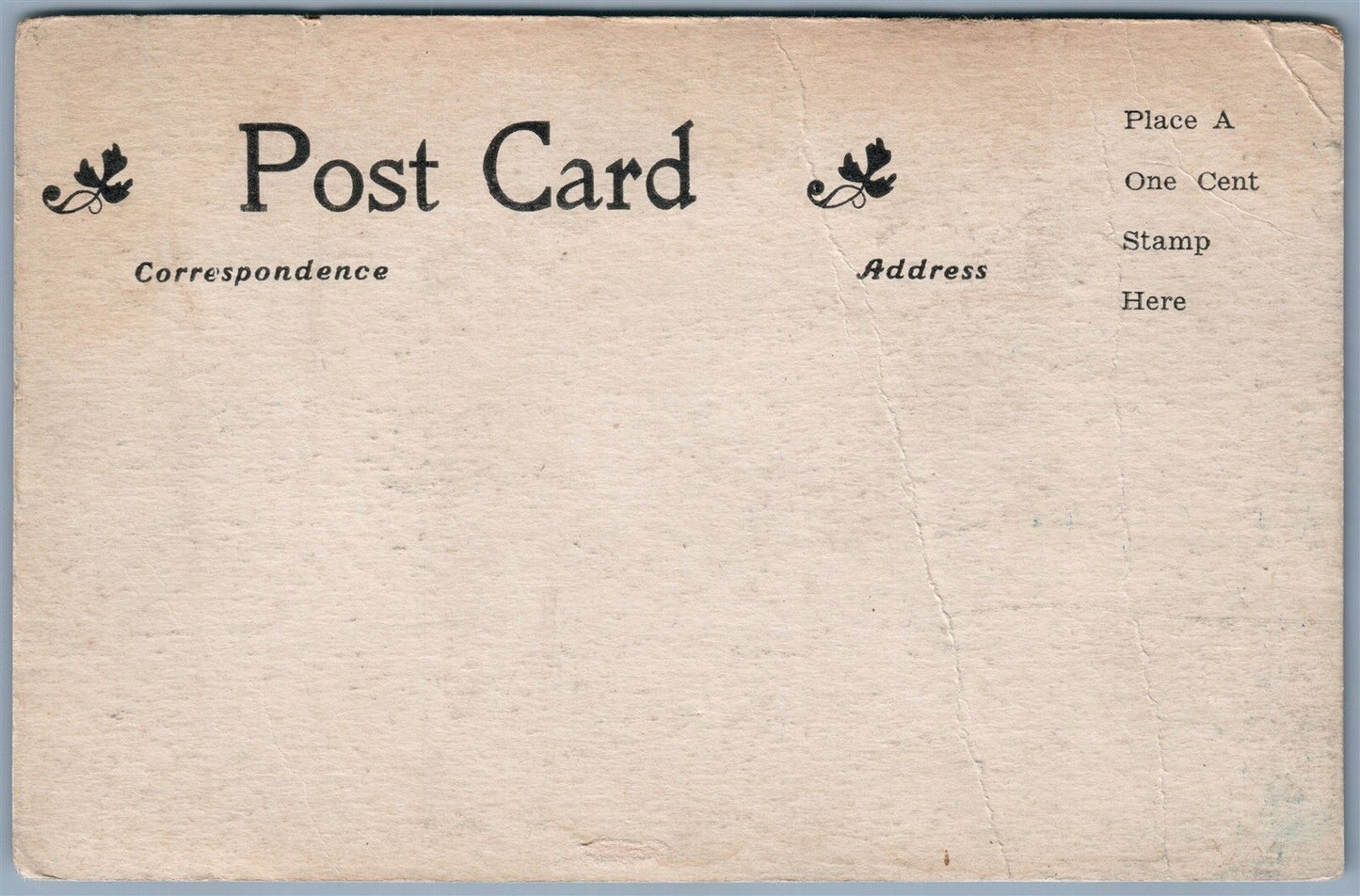 DORMANSVILLE NY GIBBON'S STORE UNDIVIDED ANTIQUE POSTCARD