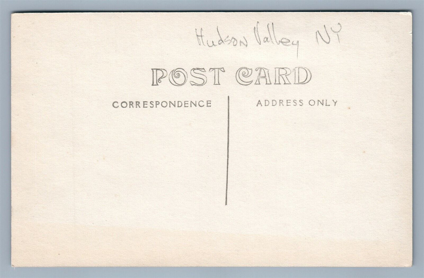 HUDSON VALLEY NY INDIAN LADDER ANTIQUE REAL PHOTO POSTCARD RPPC