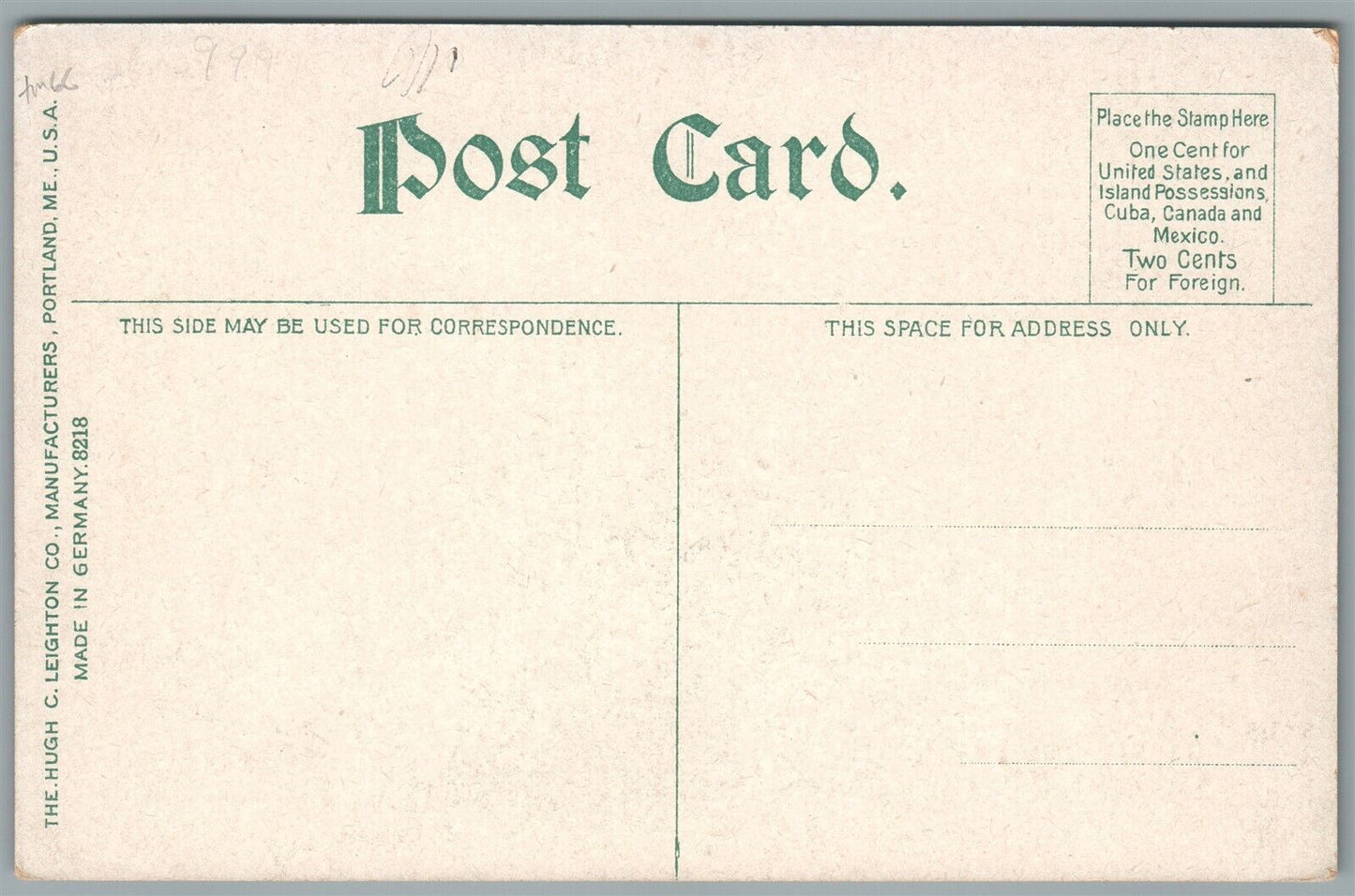 MILFORD MA MAIN STREET LOOKING WEST ANTIQUE POSTCARD