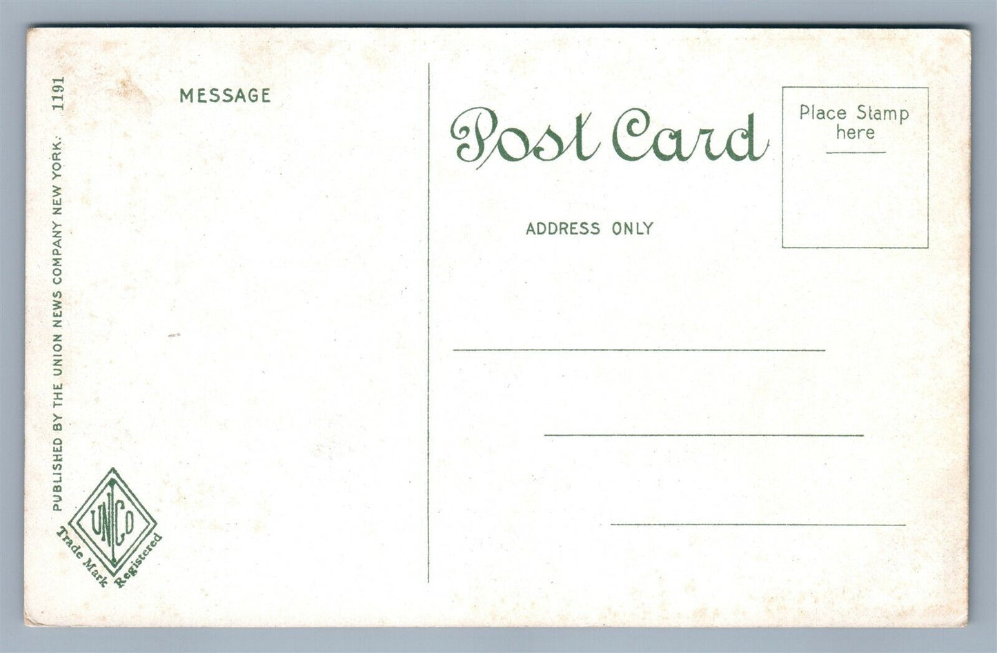 MIDDLEFIELD MA RAILROAD BRIDGE ANTIQUE POSTCARD