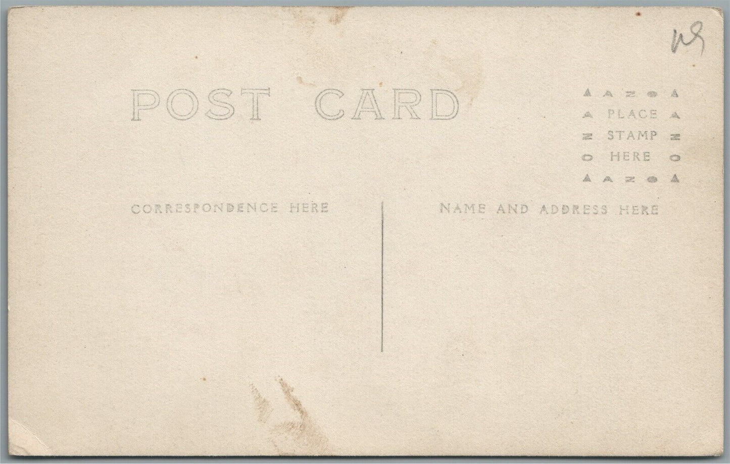 SPRINGFIELD VT MAIN STREET ANTIQUE REAL PHOTO POSTCARD RPPC