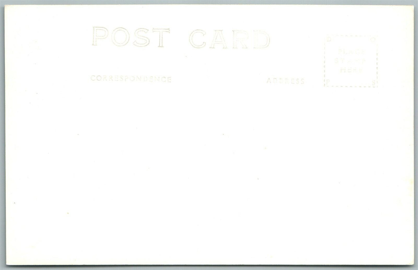 PATRIOTIC FLOWER DESIGN CHURCH ANTIQUE REAL PHOTO POSTCARD RPPC US FLAG