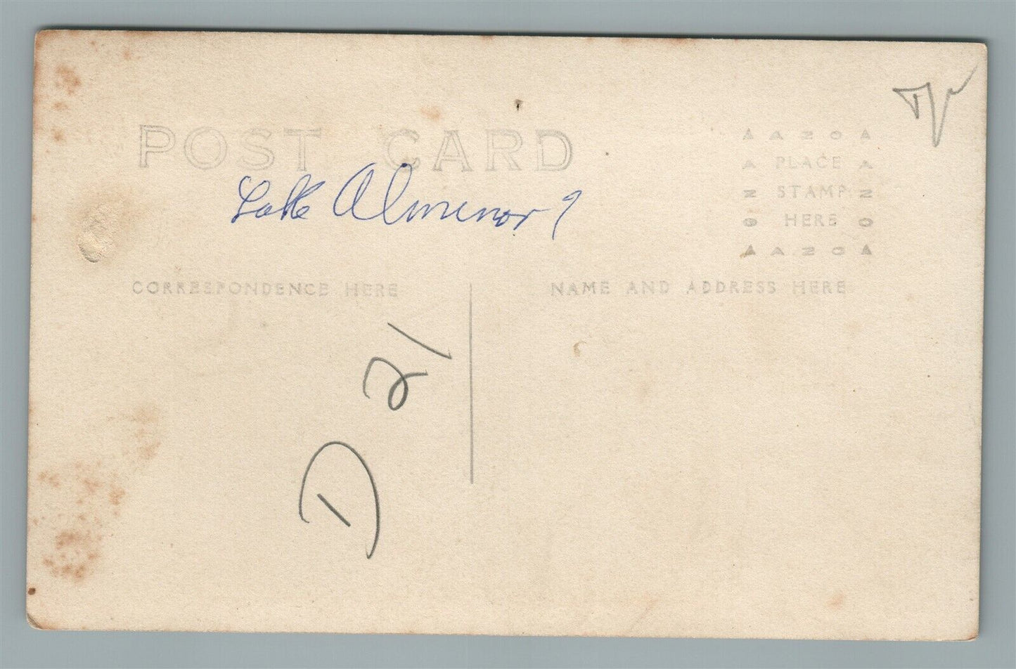 MILL w/ RAILROAD TRACKS ANTIQUE REAL PHOTO POSTCARD RPPC