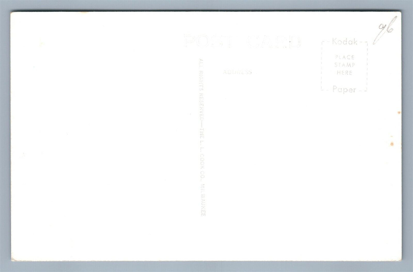 REDFIELD SD COURT HOUSE VINTAGE REAL PHOTO POSTCARD RPPC