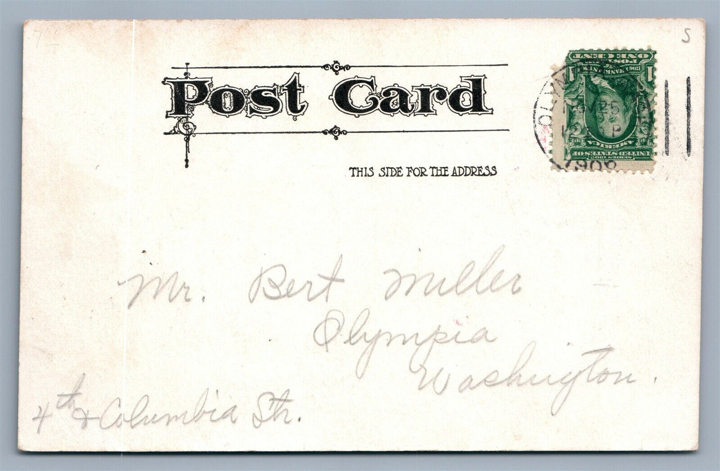 HAVE SETTLED DOWN OF LATE COMIC ANTIQUE POSTCARD