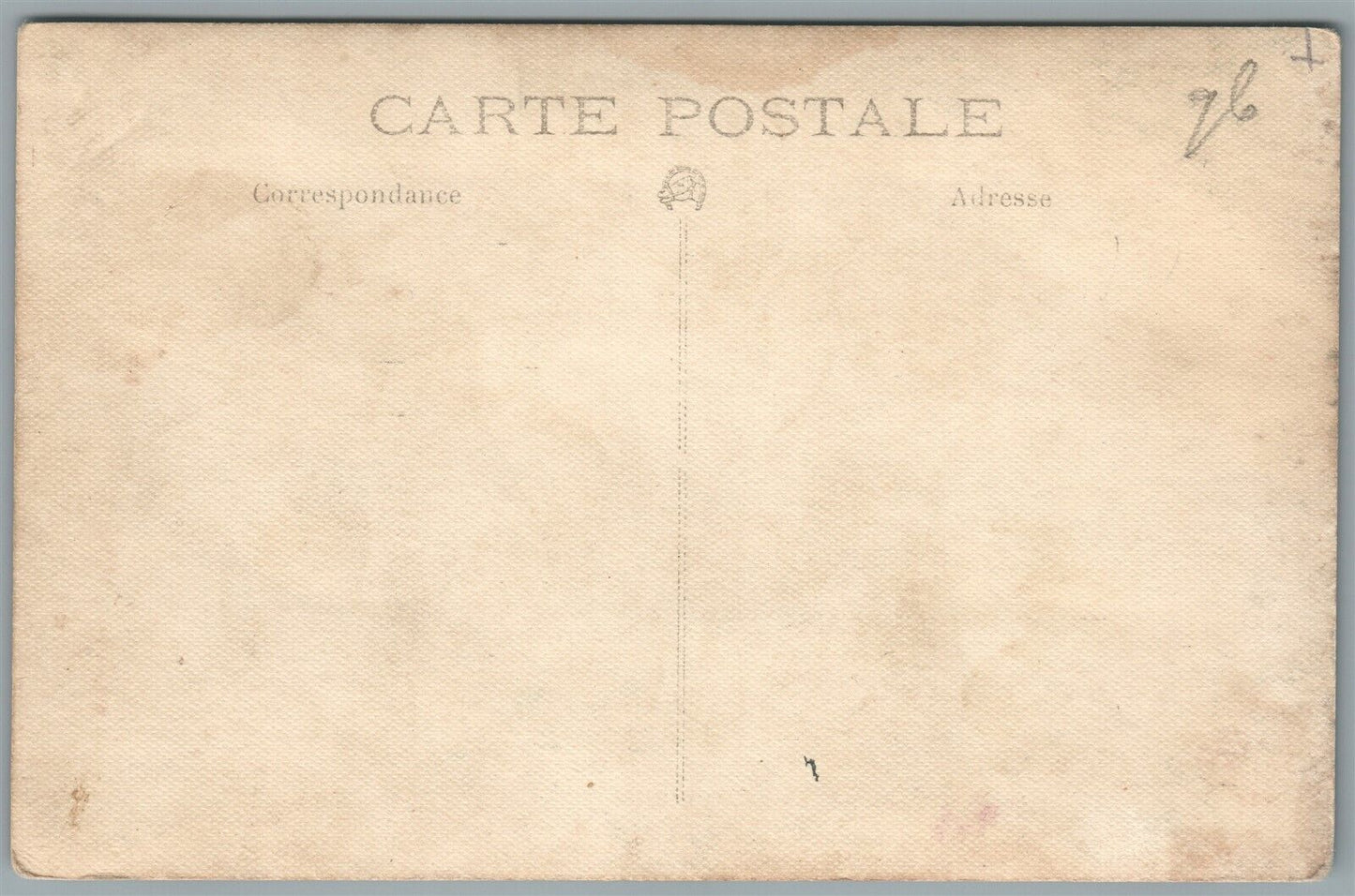 MEMORIAL DAY in TOURS FRANCE WWI ERA ANTIQUE REAL PHOTO POSTCARD RPPC