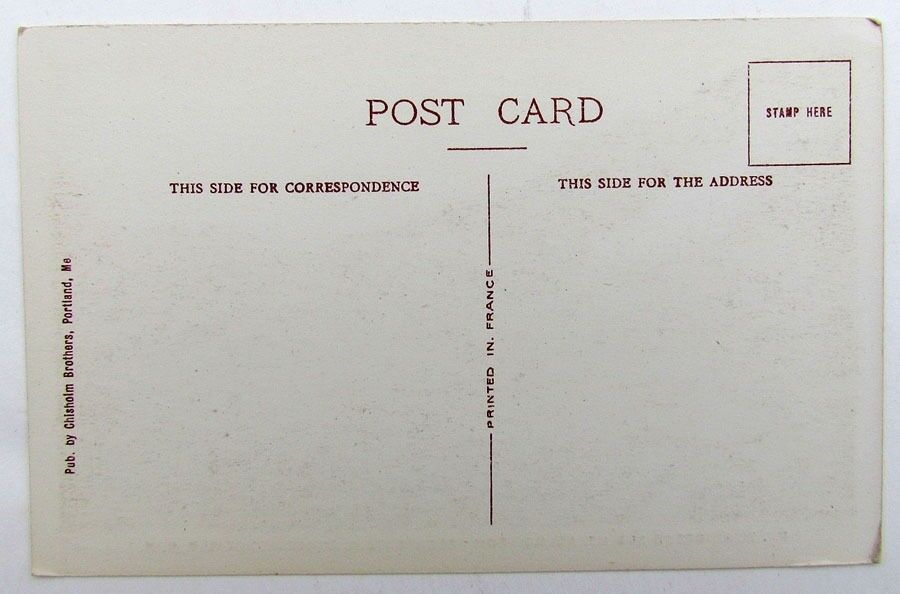 VINTAGE POSTCARD - MT.WASHINGTON & MT.ADAMS FROM FRANKENSTEIN WHITE MOUNTAINS NH