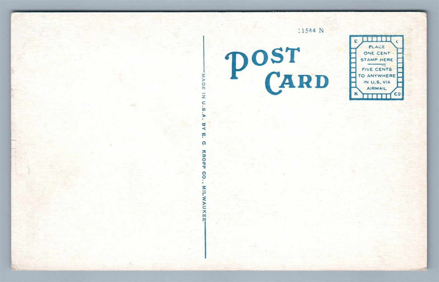 COLLINSVILLE ILL MAIN STREET ANTIQUE POSTCARD