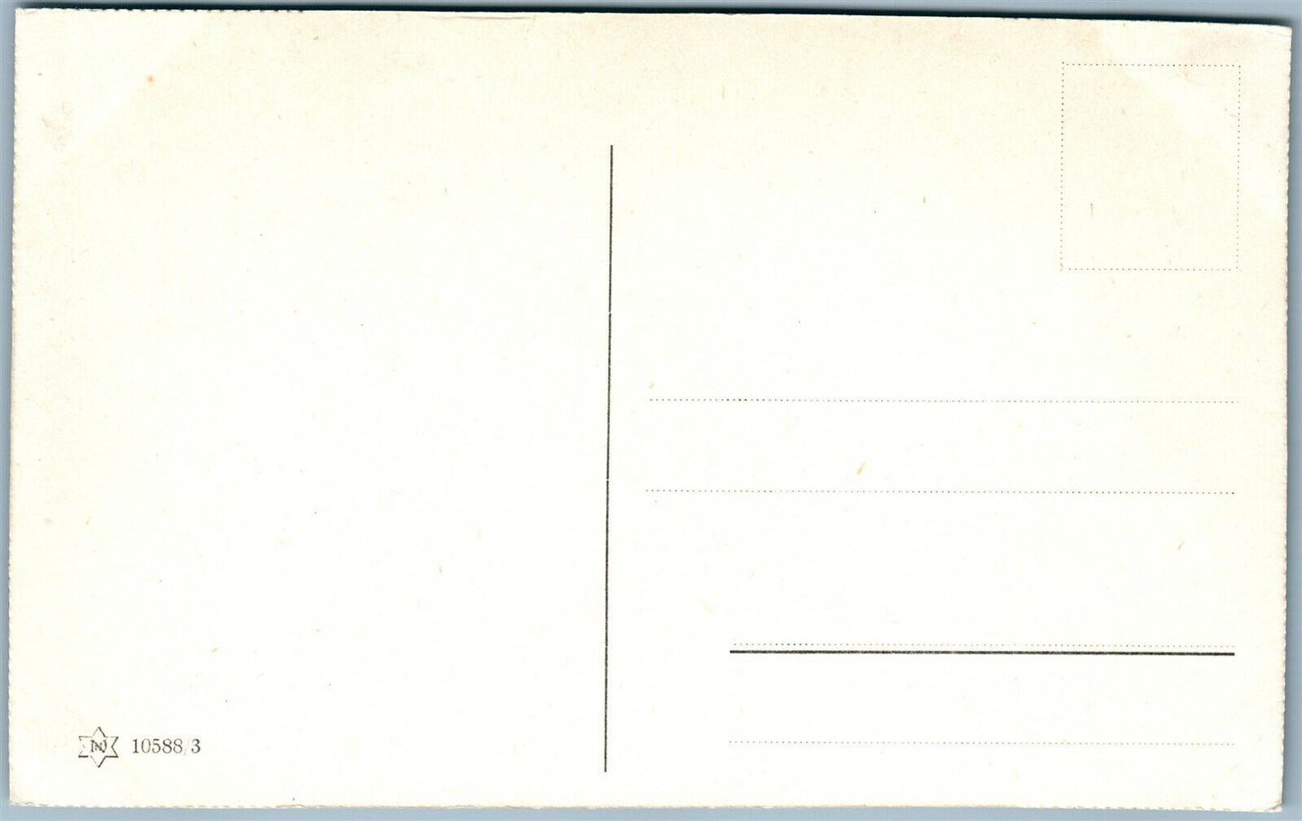 GIRL'S CART w/ DOGS ANTIQUE POSTCARD