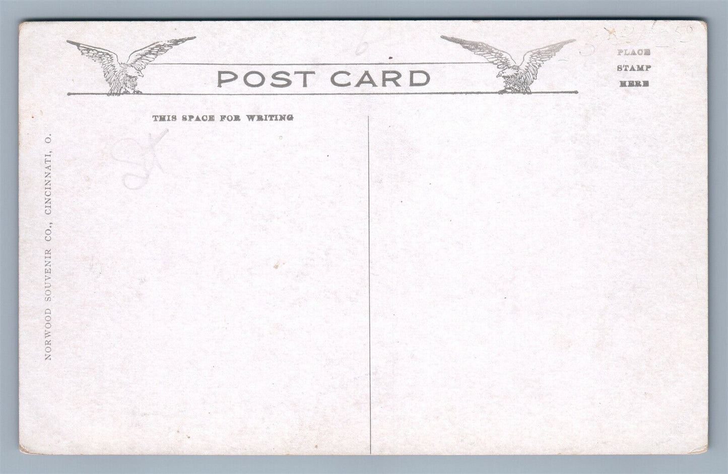 CINCINNATI OH FIRE DEPARTMENT CENTRAL STATION ANTIQUE POSTCARD