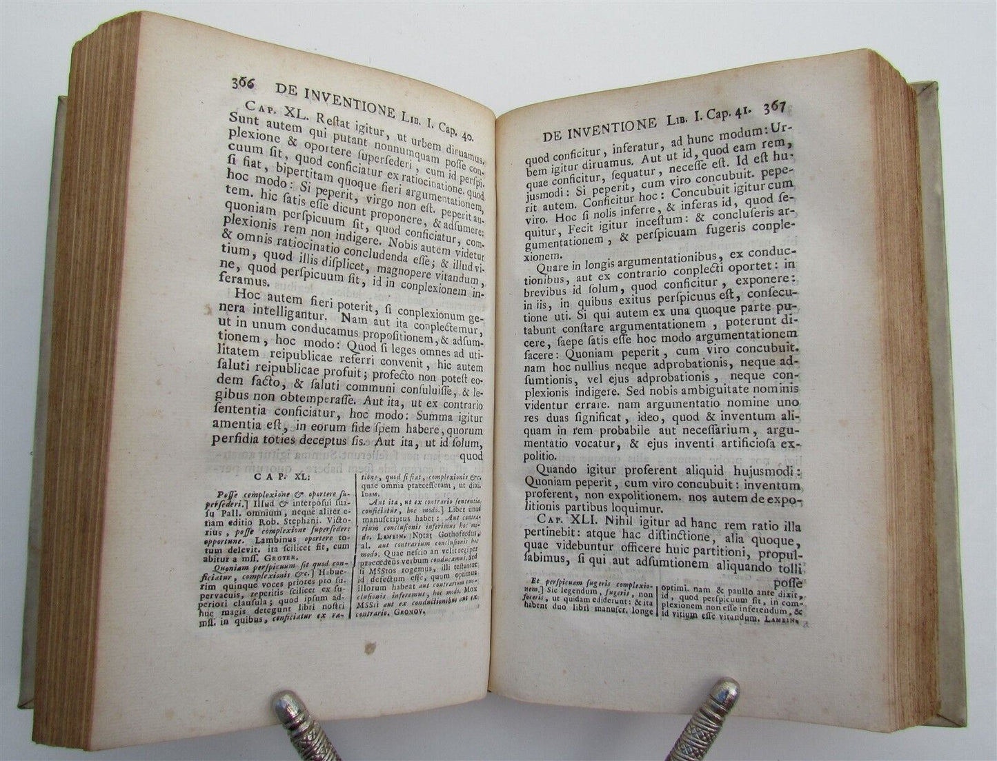 1761 CICERO Rhetoricorum ad herennium SCHIEDAM COAT of ARMS VELLUM BOUND antique