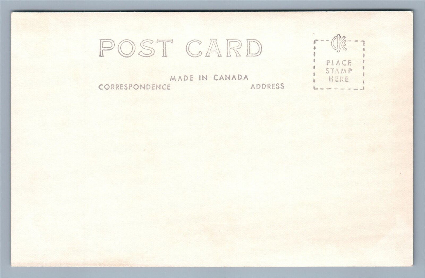 CANADA HIGH SIDE LIGHTHOUSE VINTAGE REAL PHOTO POSTCARD RPPC