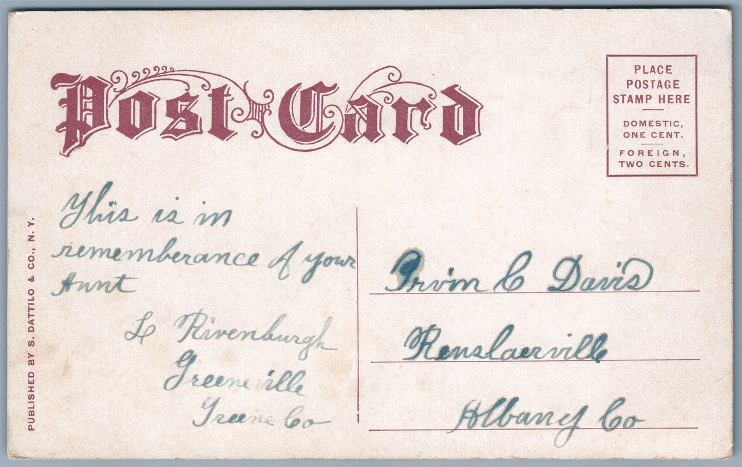 BROOKLYN NY CONEY ISLAND LUNA PARK LOOKING TOWARDS THE ENTRANCE ANTIQUE POSTCARD